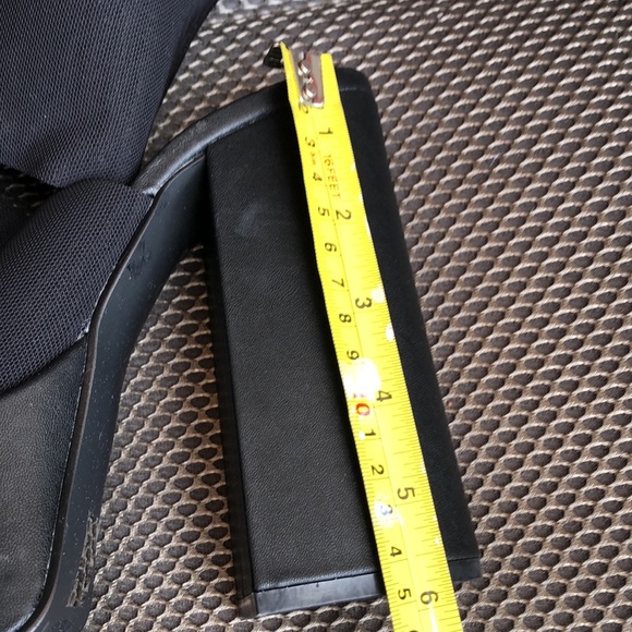 Steve Madden Trystin Chunky platform, stretch band top heeled sandals - Picture 10 of 12